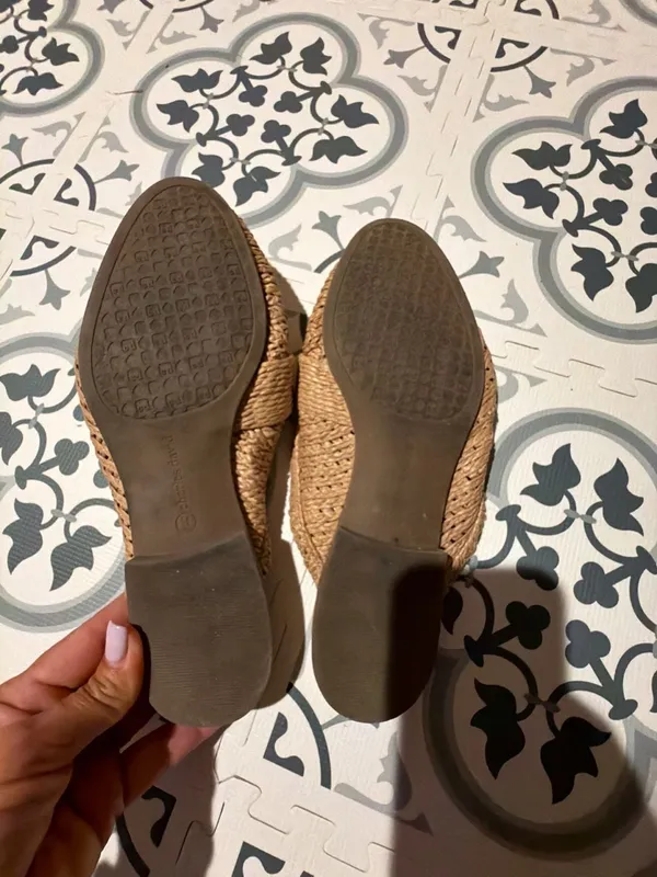 Charles David Felice Woven Slide Mules - Image 5