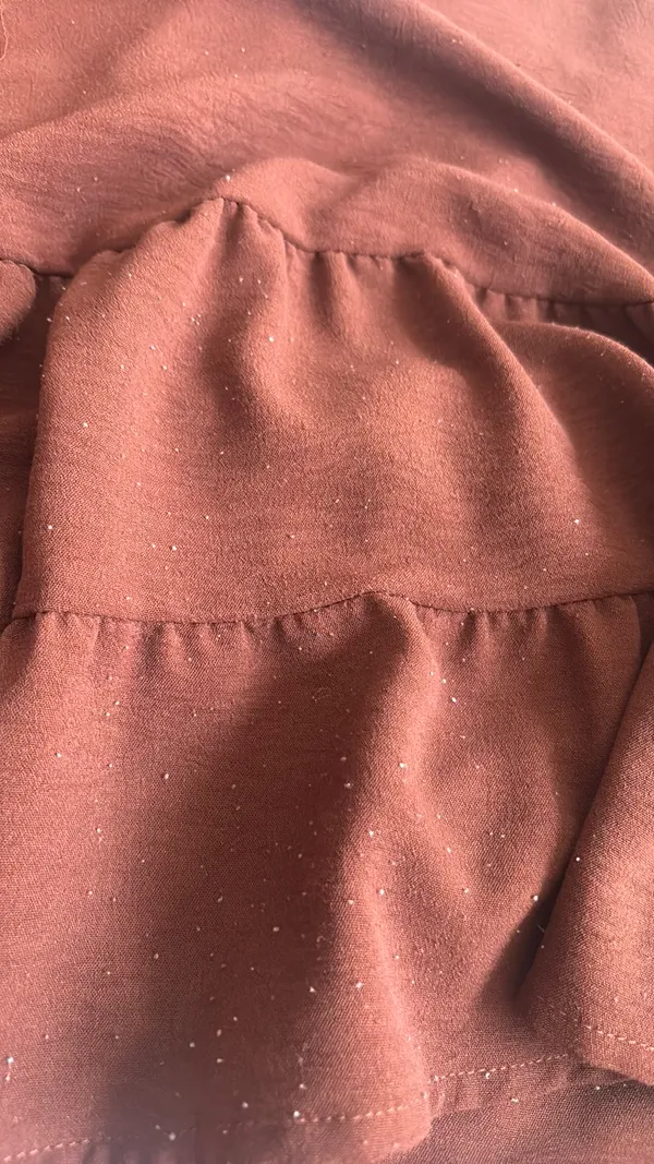 Brown Shein Blouse - Image 3