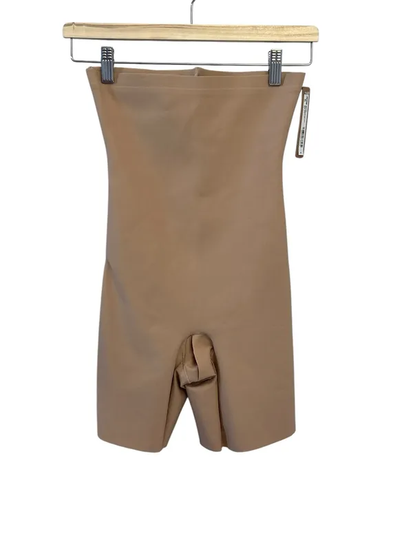 NWT Skims Body High Waisted Mid Thigh Shorts Clay Large (SOLD OUT) - Image 5