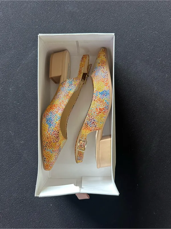 Alex Marie “Charlyn” Sling back block heels - Image 3