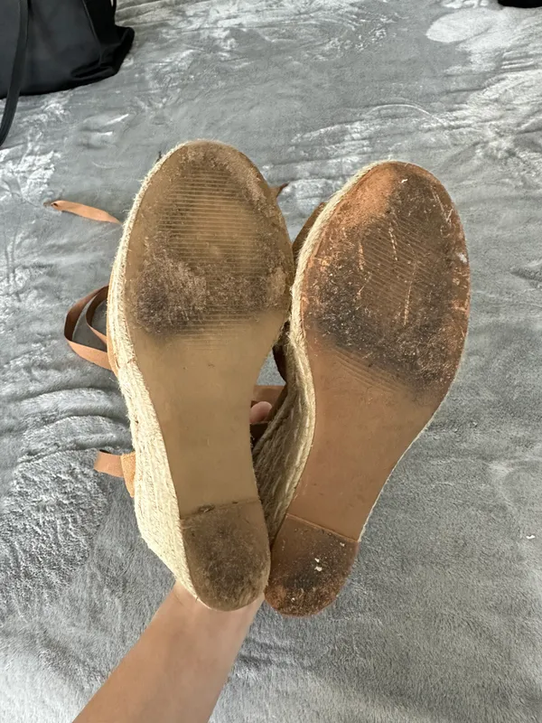 Steve Madden Secret Wedge in Camel Suede - Image 5