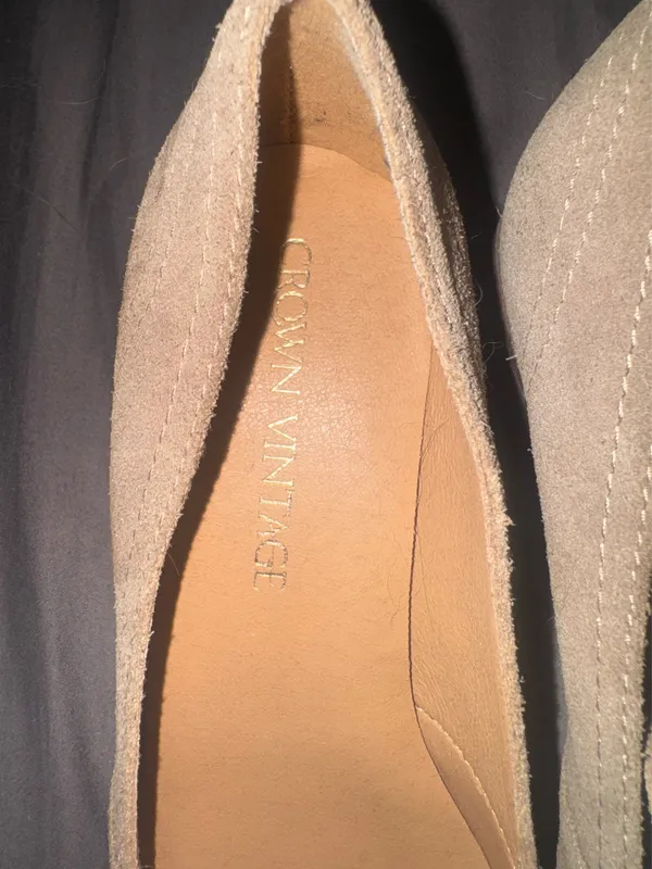 Crown Vintage Suede Clogs - Image 3