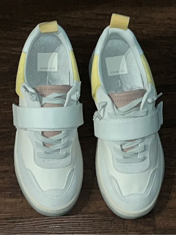 Dolce Vita Alvah Leather Sneaker in the "Multi Pastel" colorway - Image 3