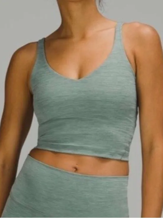 Lululemon Align Heathered Tidewater Teal Tank - Image 11
