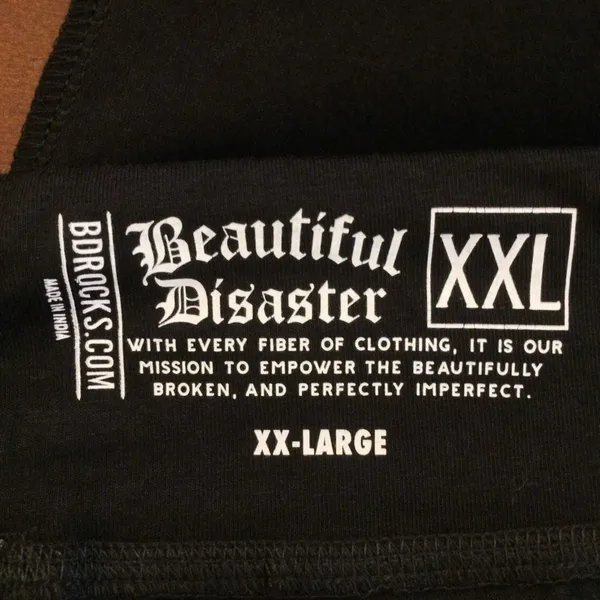 Beautiful disaster wolves black sweat pants 2xl - Image 12