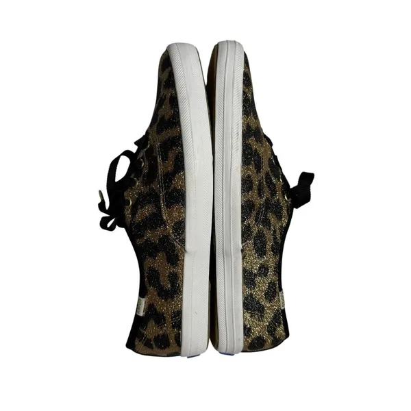 Keds x Kate Spade Leopard Glitter Champion Sneakers Size 7 - Image 14