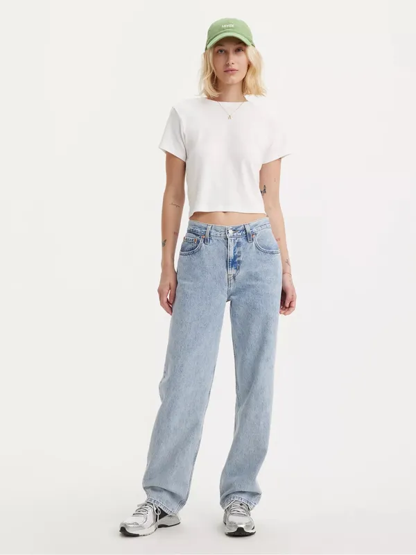 Levi’s Low Pro Straight Women's Jeans Sz 28 90s Retro Grunge Normcore Y2K Baggy - Image 5