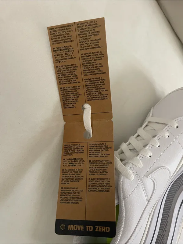 Nike Women's Court Legacy Next Nature White Beige Low-Top Sneakers Size 6.5 - Image 12