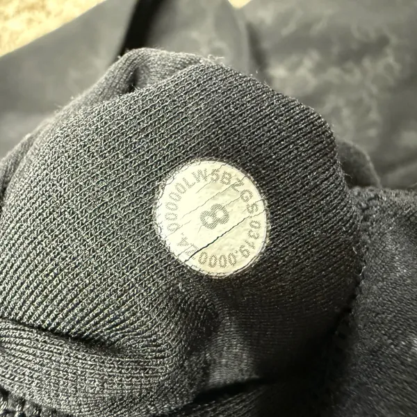 Lululemon Wunder Under Leggings Womens 8 Black‎ Floral Embossed High Rise - Image 4