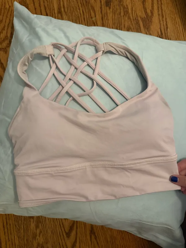 Light Pink Lululemon Bra - Image 2