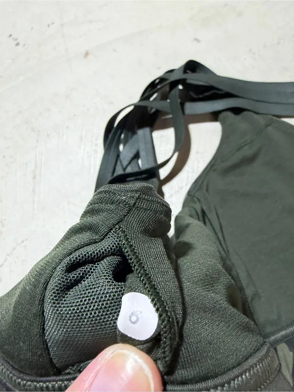 Lululemon Camouflage Strappy Sports bra green 6 - Image 6