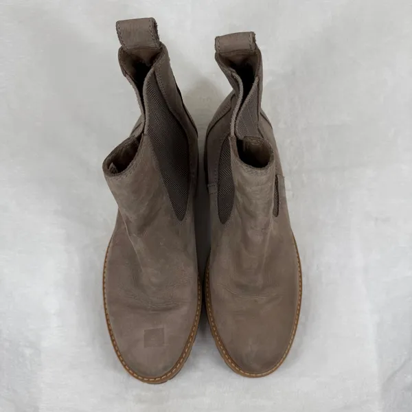 Timberland Courmayeur Valley Chelsea Boots‎ Taupe Leather A1RRK Womens 9 - Image 4
