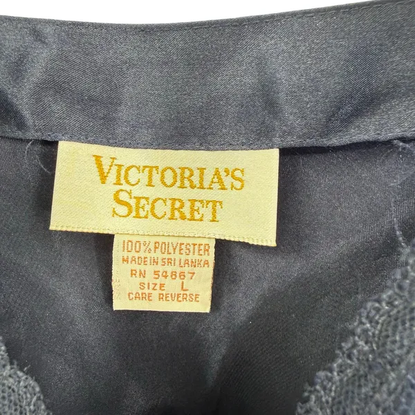 Victoria's Secret Size Large Crop Length Tank Top Vintage Gold Label Lounge - Image 6