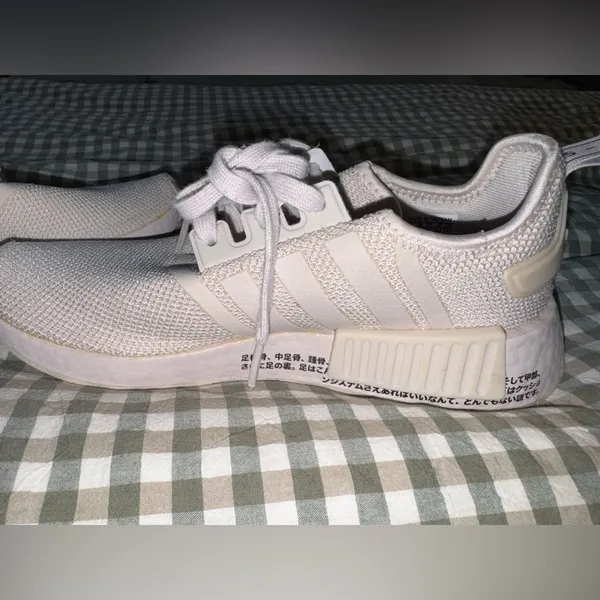 adidas NMD_R1 Pale Pink Knit Sneaker - Image 5