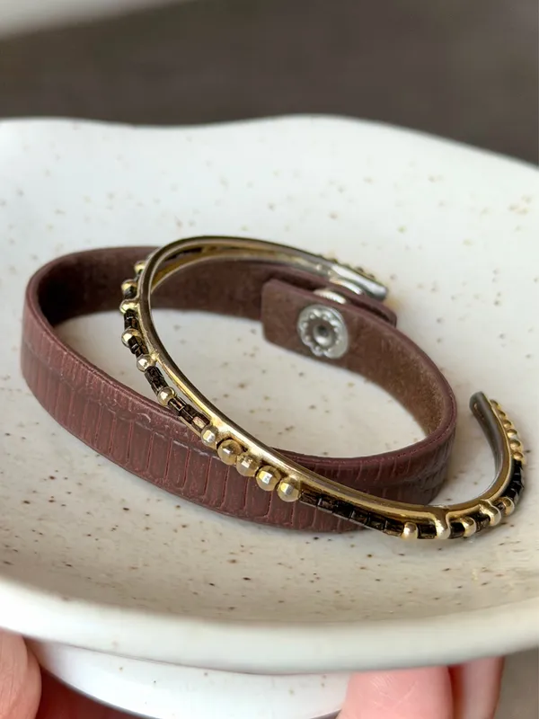 Boutique Brown bracelet set of 2🍂🤎 - Image 4
