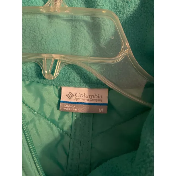 Columbia teal vest size medium - Image 3