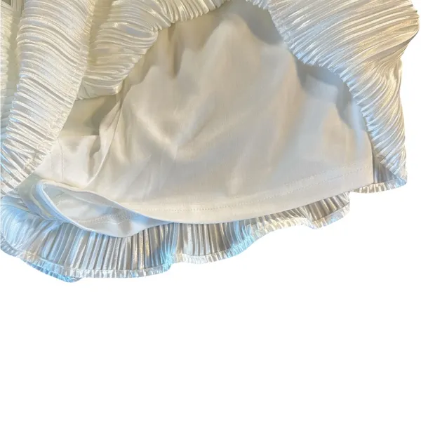 Lulu's Ivory Satin‎ Fabric - Image 5
