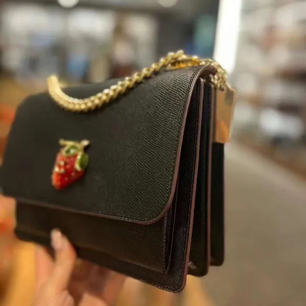coach Klare Crossbody In Signature Canvas With Strawberry CH331 - Image 4