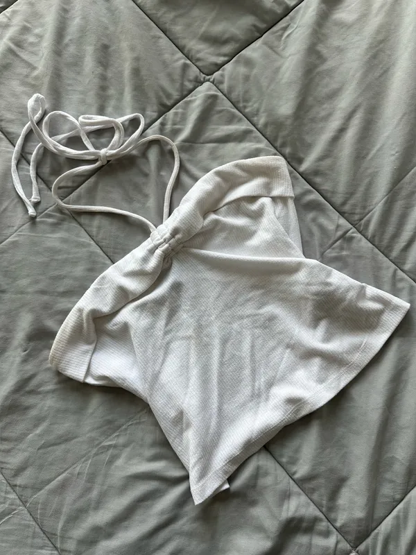 Target Tube Top White - Image 2