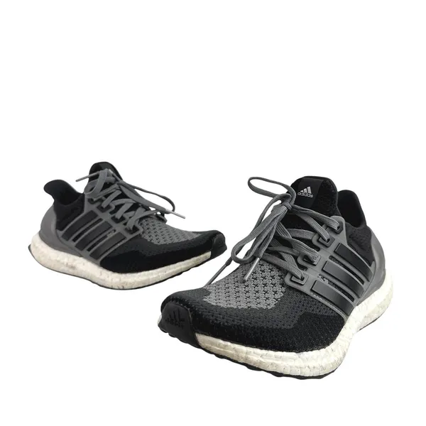 Adidas Ultra Boost Womens Black Mesh Lace Up Low Top Running Sneakers Shoes Sz 7 - Image 5