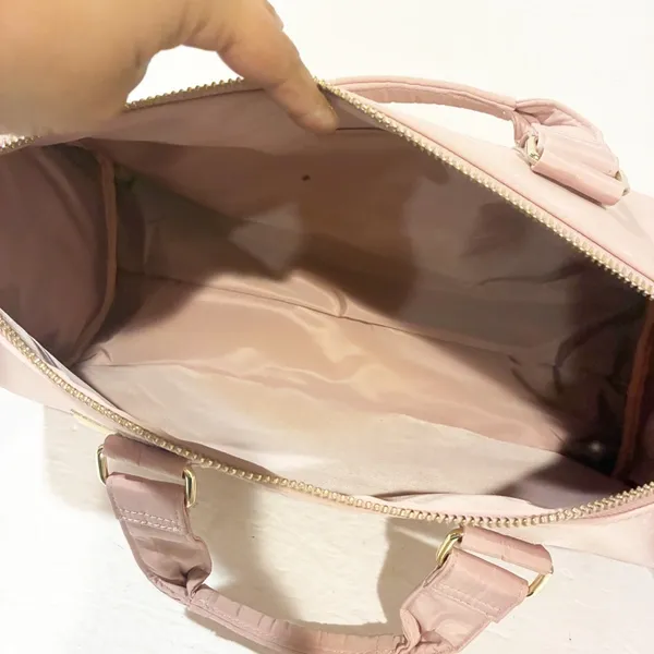 Altar’d State Pink Nylon Duffle Travel Bag School Work - Image 4