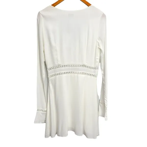 Roe + May White Mini Dress Size‎ Small New With Tags - Image 3