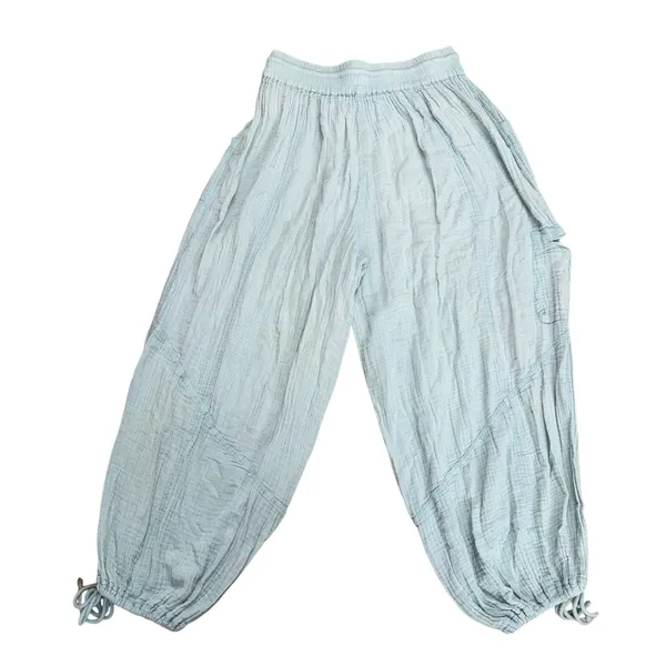Out From Under Gauze Set Women Medium Blue Good Boho Jogger Cami 2 Piece - Image 8