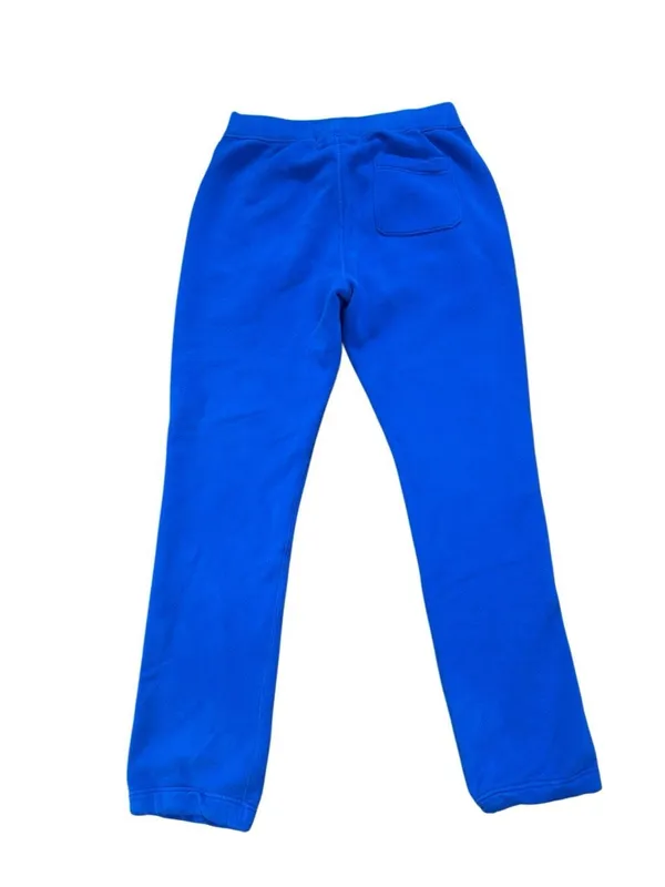 Y2K Abercrombie & Fitch Bright Blue Straight Leg Sweatpants Medium - Image 2