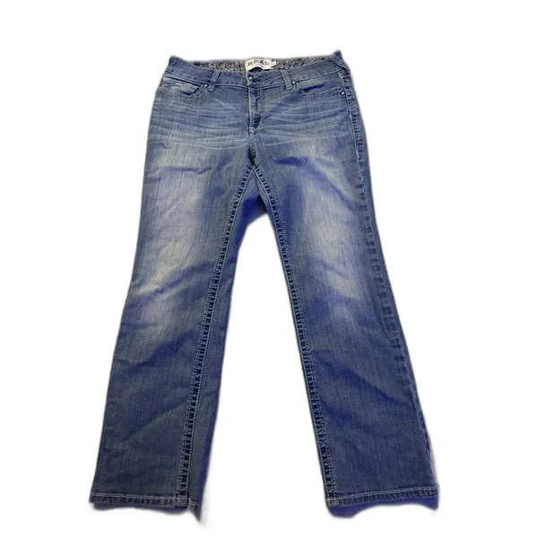 Ariat REAL Denim Women's Jeans Size 33s Mid Rise Straight Jeans - Image 3