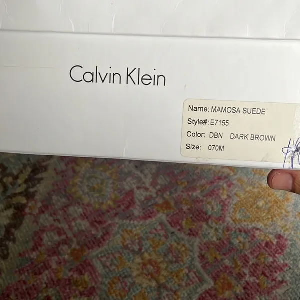 Beautiful Calvin Klein suede fringe boot brand new cond - Image 6