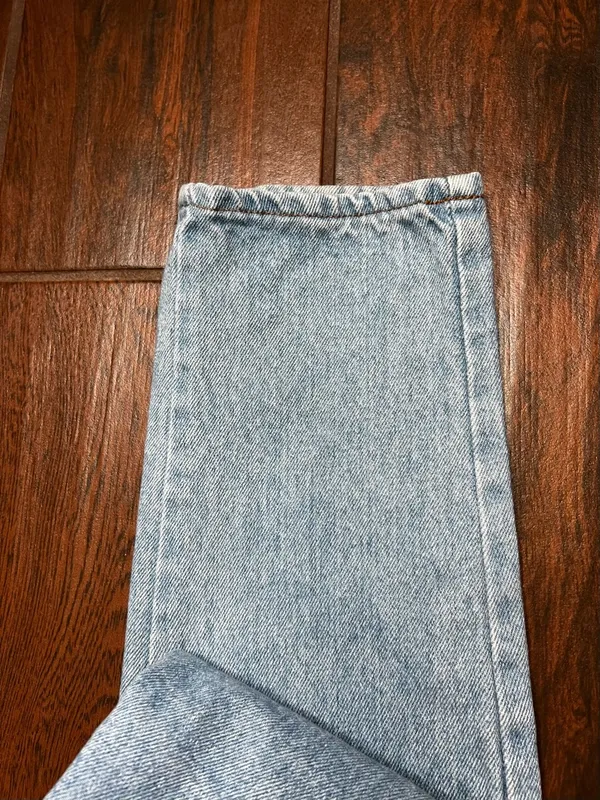 Vintage Gap Light Wash Tapered Leg Denim Jeans Womens Size 5/6 - Image 7