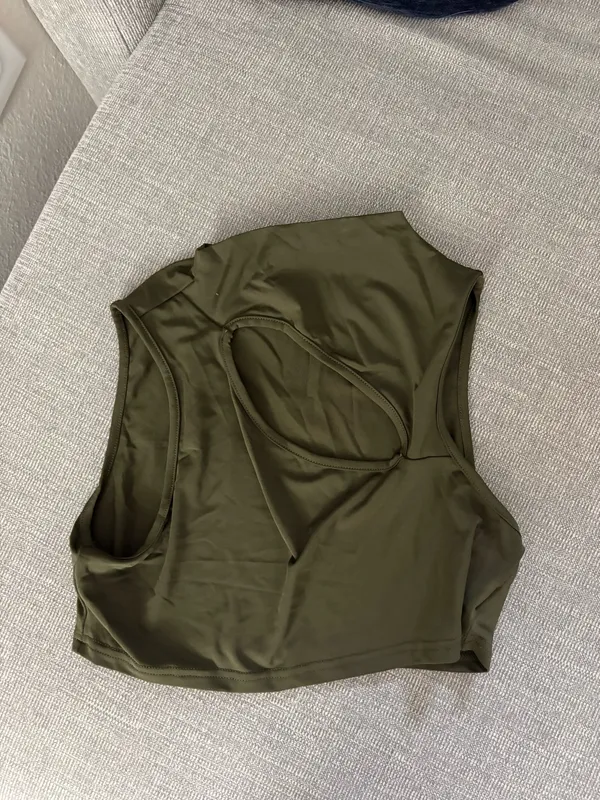 Green SHEIN Cargo Pants + Top - Image 3