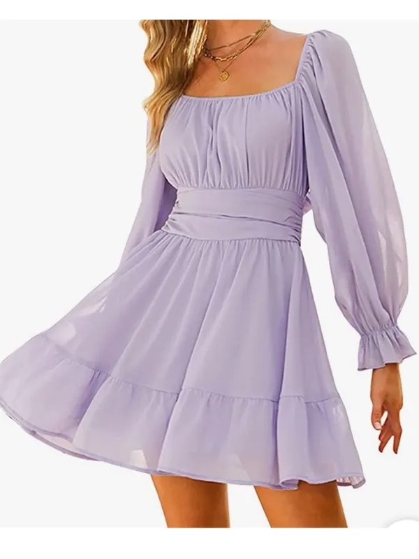 Exlura Purple dress - Image 7