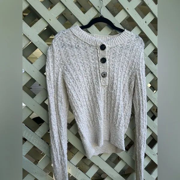 ❤️Free people All My Friends Knit Henley - Image 3