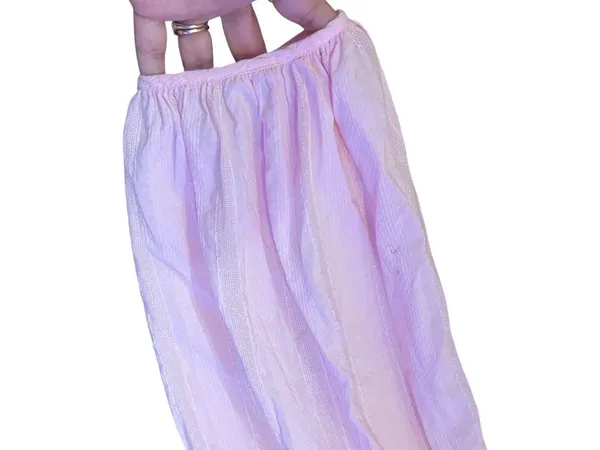 Artisan balloon GiGiO sleeve mini tunic dress, pink size L - Image 5