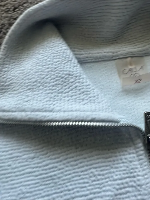 CALIA by Carrie Underwood Light Blue Half-Zip Pullover - Image 4