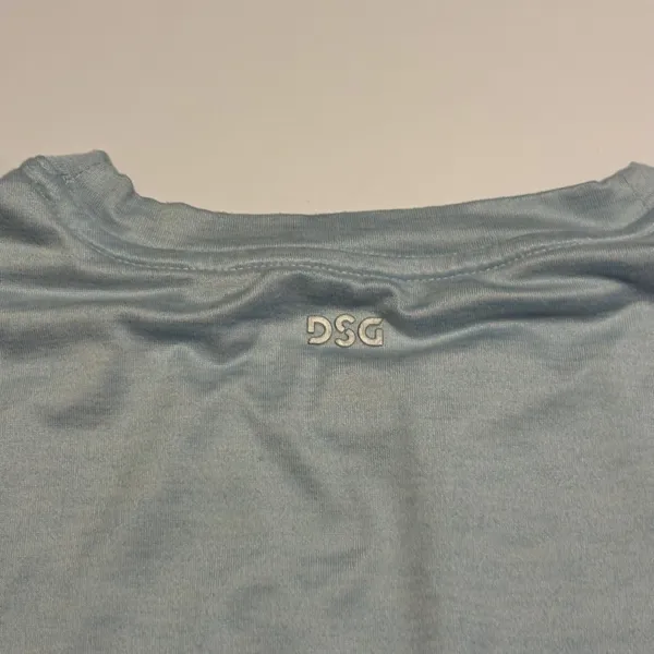 DSG Muscle Tee Womens Size Large Light Blue Sleeveless Activewear Top - Image 4