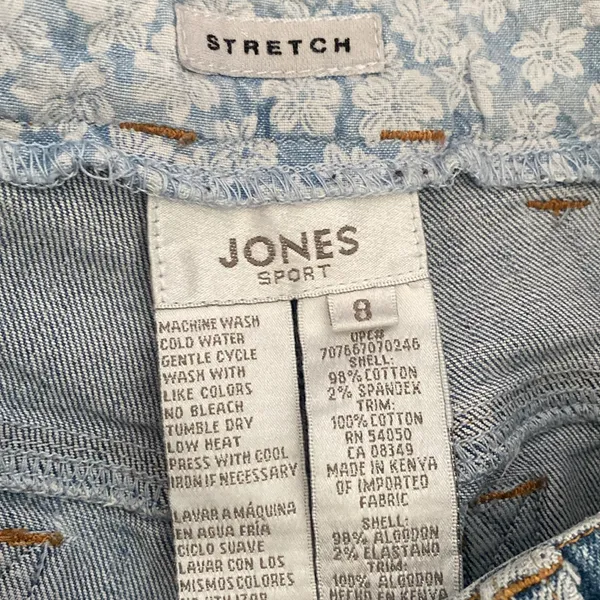 Jones New York Light Blue Jean Shorts - Image 3