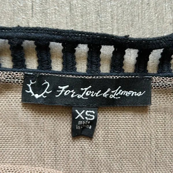 For love and lemons mesh top - Image 4