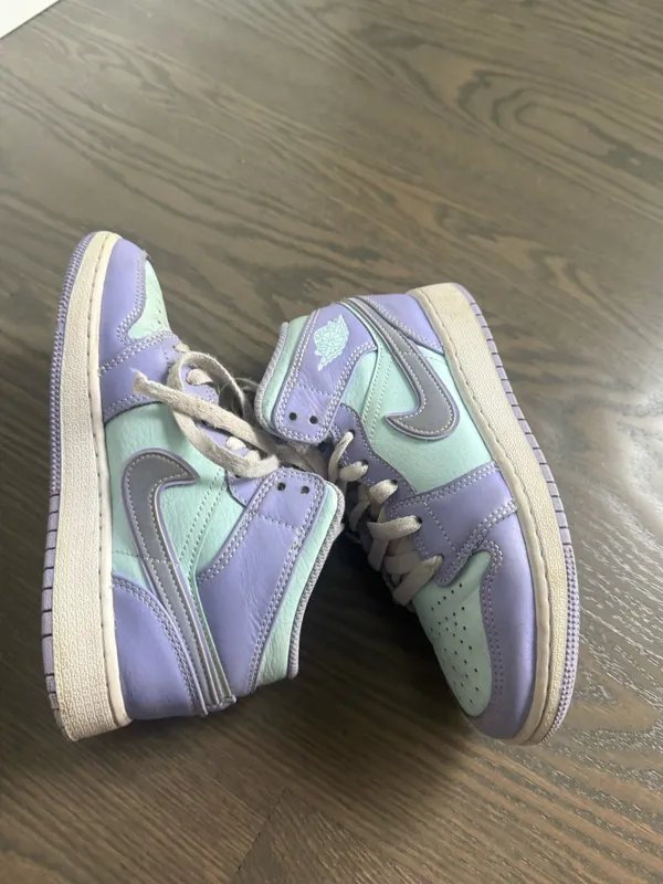 Air Jordan Blue/purple mid Nike - Image 7