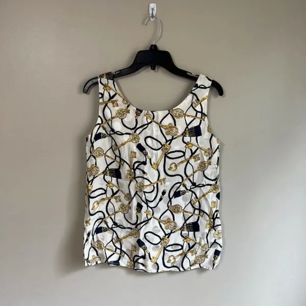 NWT Cynthia Epsy fine accessories‎ small silk top - Image 5
