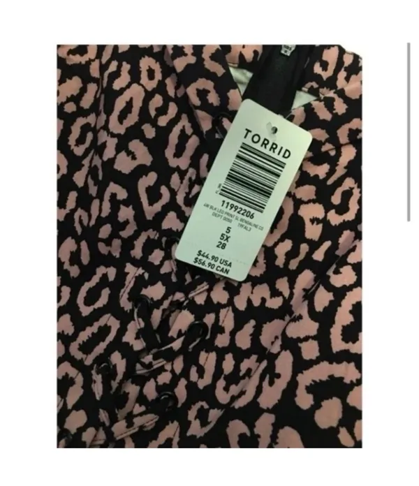 Torrid Cheetah Print Tank Pink Top - Image 5