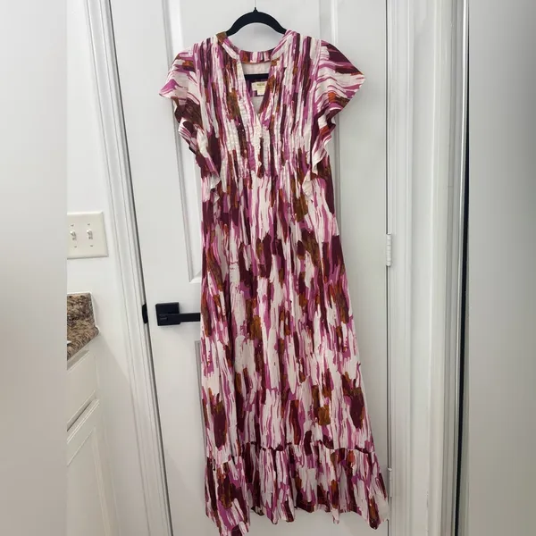 Anthropologie Maeve The Cassandra Maxi Dress Size XS - Image 2