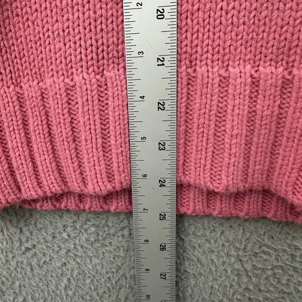 Northern Isles Turtleneck Knit Sweater Snowflake‎ Acrylic Wool Retro Women Large - Image 8
