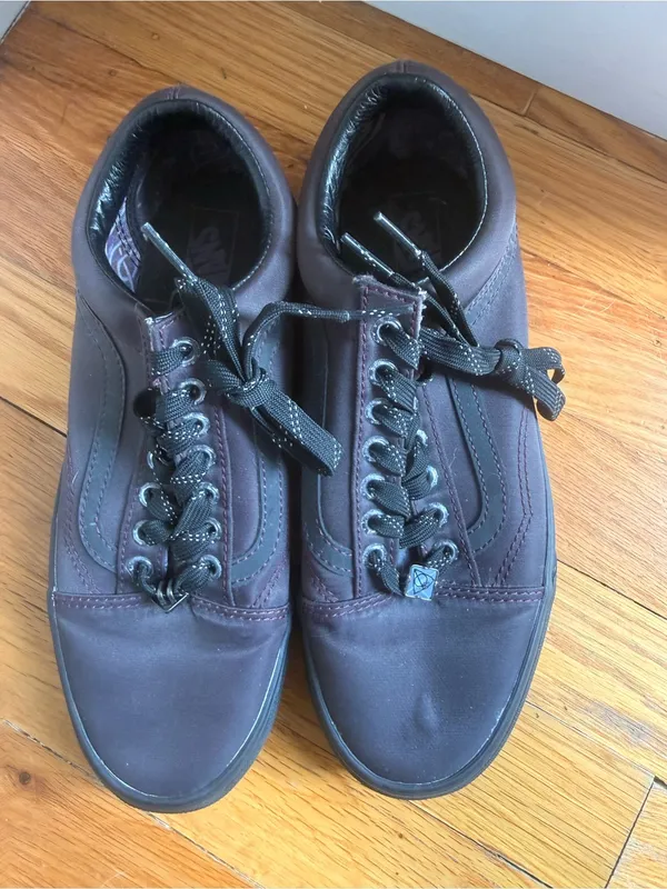 Vans‎ x Harry Potter Deathly Hallows Old Skool Sneakers Black Mens 6.5 Womens 8 - Image 2