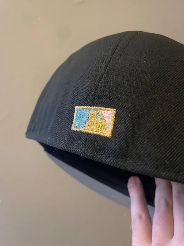 New Era Rahnnifitteds Los Angeles dodgers mamba Kobe inspo 40 years anniversary patch size 7 1/8 brand new - Image 4