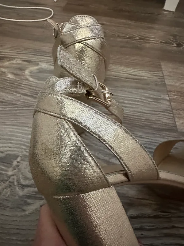Chinese Laundry Gold Heels - Image 4