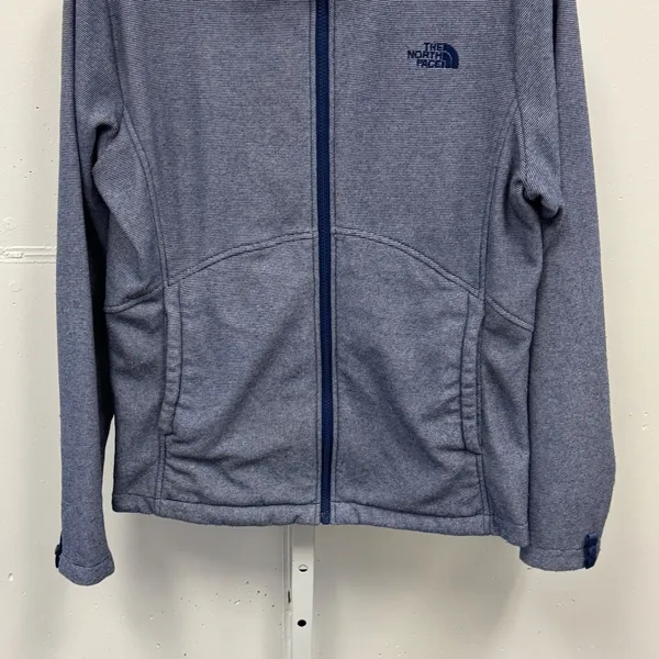 The North Face Womens Blue Wave Fleece Jacket NF0A2SVL Large Full Zip Base Layer - Image 5