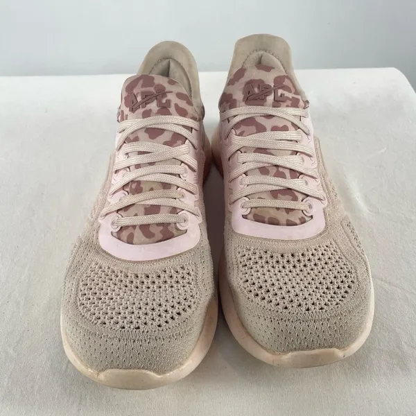APL Techloom Tracer Sneakers‎ in Creme/Beachwood/Leopard Size 7.5 - Image 5