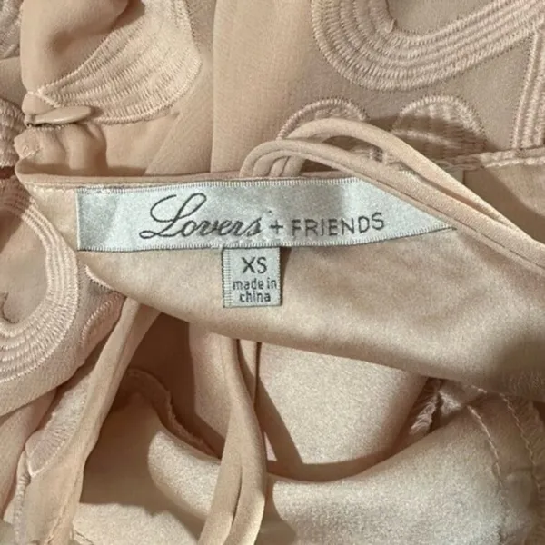 Lovers + Friends Blush Floral Mini Dress XS - Image 9